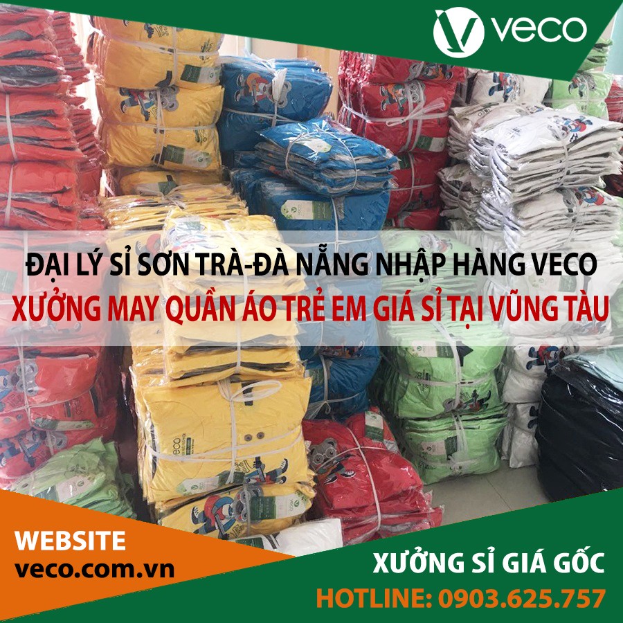 VECO-Xưởng may quần áo trẻ em giá sỉ tại Đà Nẵng